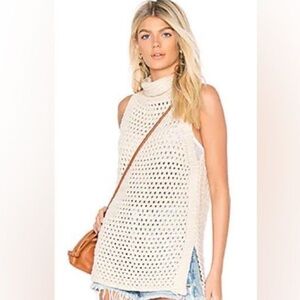 Free People Northern Lights crochet sweater. So perfect and very rare!